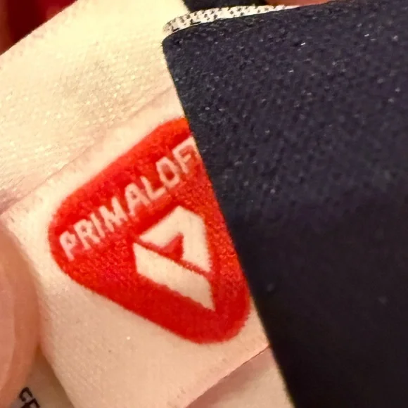 Kids Lands End Reversible Insulated Fleece Winter Jacket Red Puffy Jacket 10-12 - Picture 5 of 12